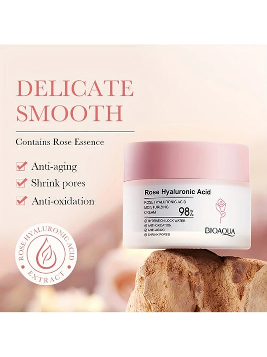 Rose Hyaluronic Acid Moisturizing Cream