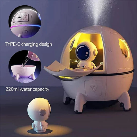 Astronaut Spaceship Air Humidifier Purifier
