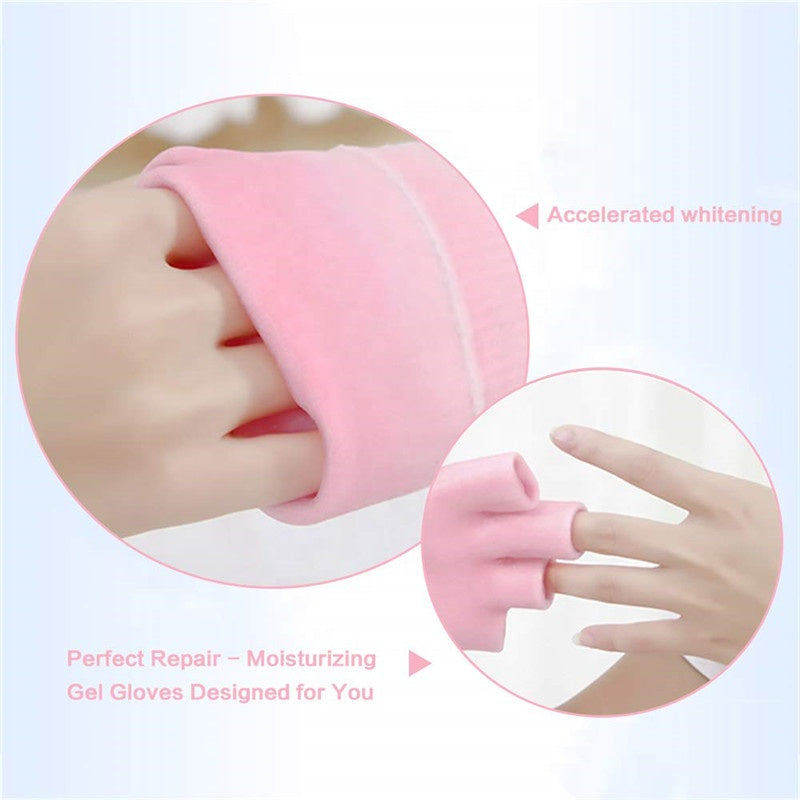 Reusable Silicone Moisturizing Gloves
