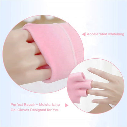 Reusable Silicone Moisturizing Gloves