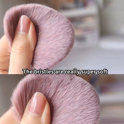 Cute Makeup Brushes Set Purple 9Pcs Soft Brushes Beauty Tool