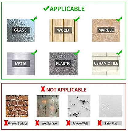 Transparent dual-sided tape