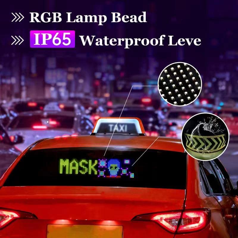 LED Matrix Panel Car Sign