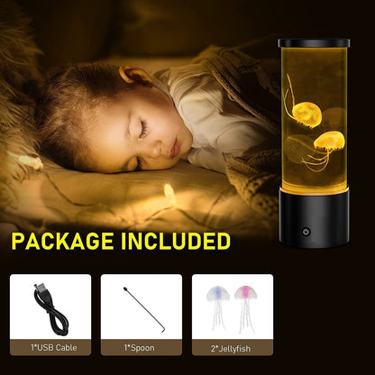 Jelly fish led lamp