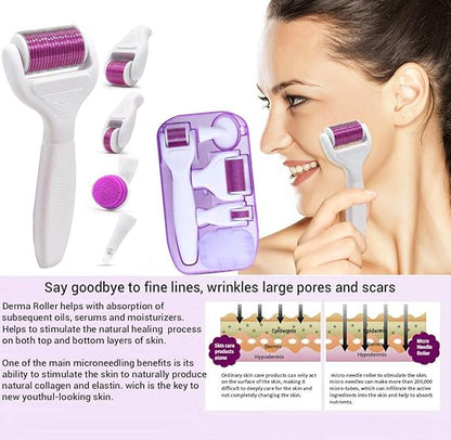 6 in 1 Derma Roller System