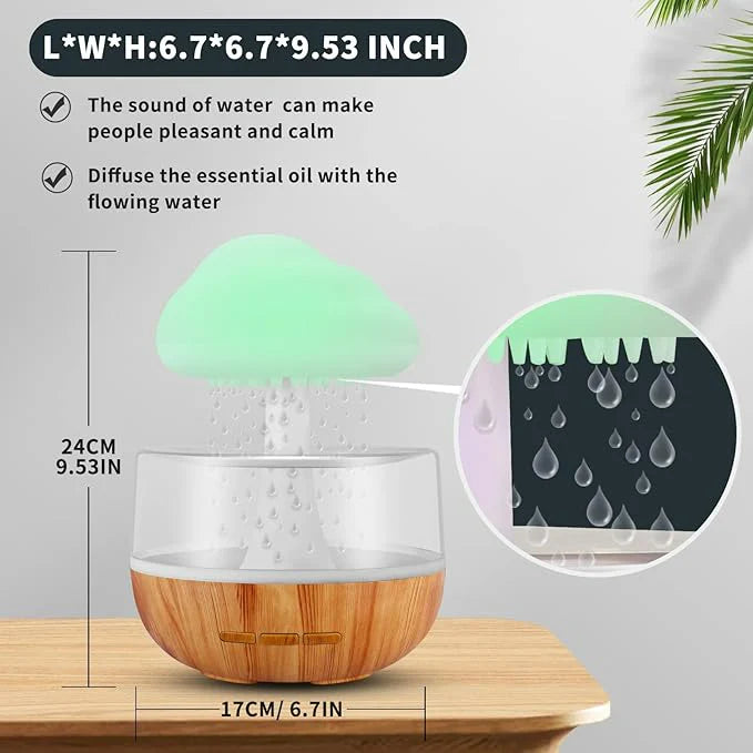 RGB Raining Humidifier Rain Cloud