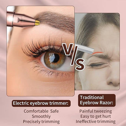 2 in 1 eyebrow trimmer