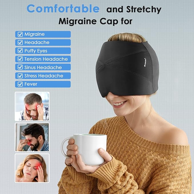 2 in 1 headache hat
