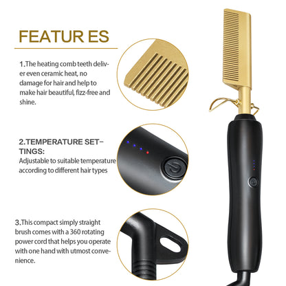2 in 1 Hot Comb
