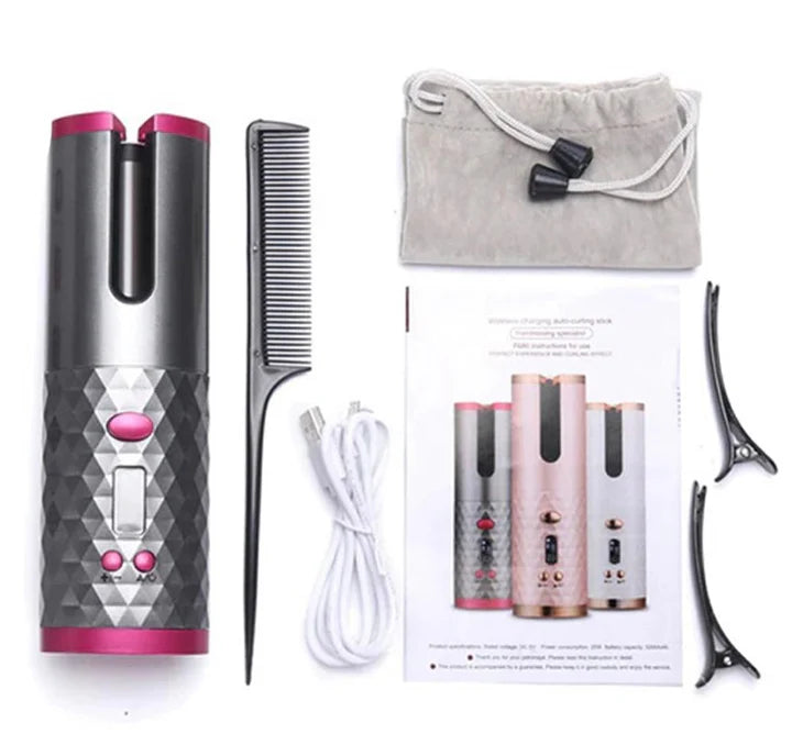 Cordless Automatic Hair Curler